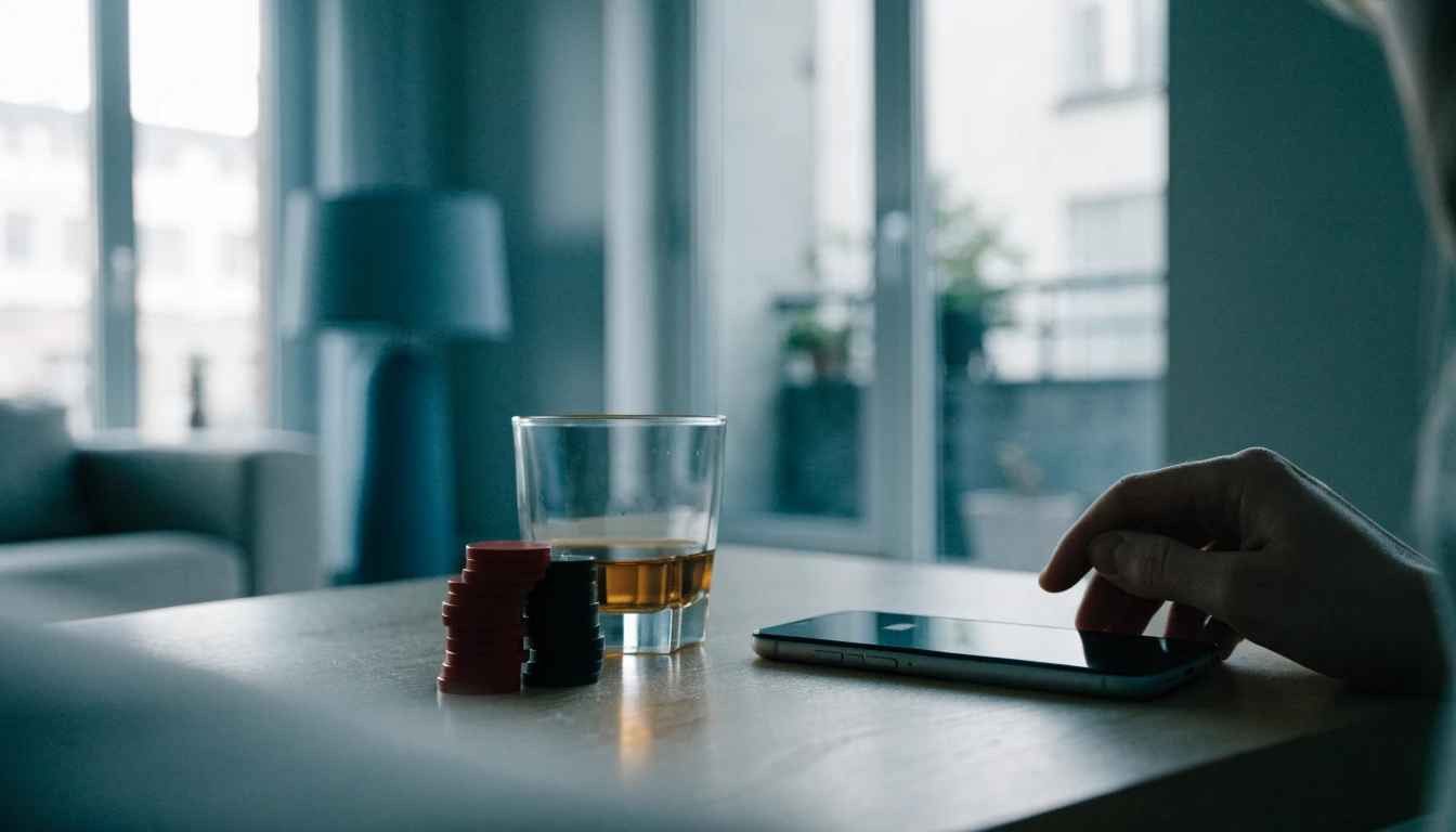 Mobil casinospel i Sverige med telefon och marker